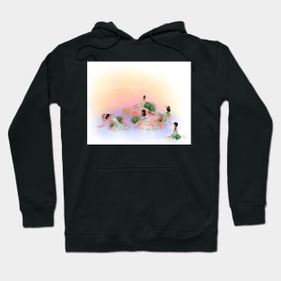 People of Color Mermaid Lagoon Quote Hoodie